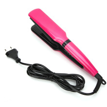 Digital Hair Straightening Iron With Ceramic Coating Ionic Tourmaline Auto Shut Off LCD Display Ergonomic Grip Rotational Cord
