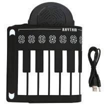 Roll Up Piano With Educational Significance, 49Keys Electric Foldable Piano Featuring Good Touch & Easy To Clean Design Compatible With Multiple