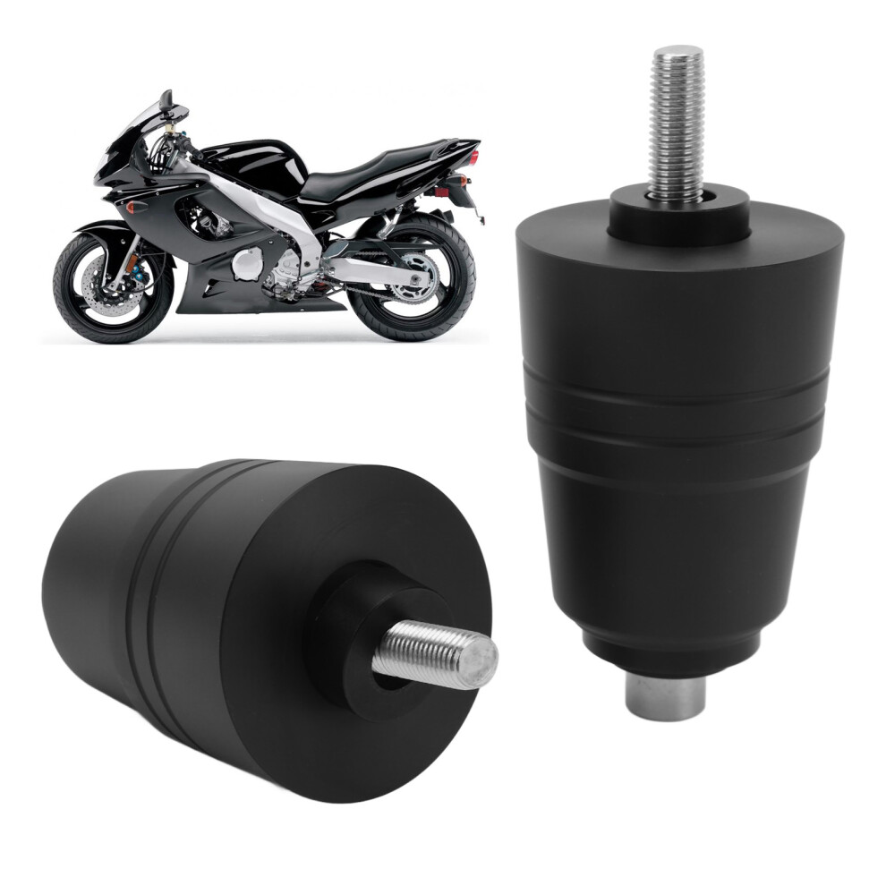 Universal Motorcycle Frame Sliders Crash Pad Cnc 6063 Aluminum Alloy Black 8311387554768
