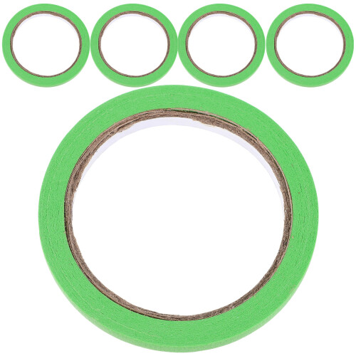 10Rouleaux Rubans Adhésifs Verts Pour Bricolage Facile Décoration 1