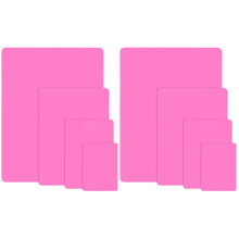 8Stk Silikonmatte Für Schmuckherstellung Und Tischschutz Pink