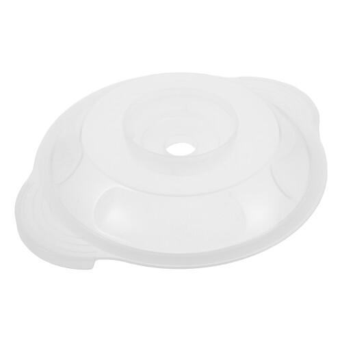 5Pcs Plastic Grinder Covers Transparent Dishwasher Safe Secure Fit Lid 2