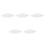 5Pcs Plastic Grinder Covers Transparent Dishwasher Safe Secure Fit Lid 5