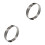 2Stk Backring Rund Aus Silber Für Dessert Und Backen 3