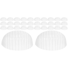 40Stk Weißer Baseball Cap Halter Aus PVC Für Stabilen Formschutz
