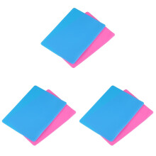 6Pièces Silicone Pour Résine DIY Bleu Rose Premium