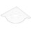 Multifunctionele Witte ABS Hoekstand Voor Aquarium Accessoires 8