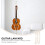 Guitare Décorative Solide Et Douce 6