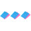 6Pièces Silicone Pour Résine DIY Bleu Rose Premium 4
