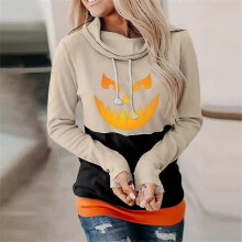 (XXL,STYLE 11)Women Halloween Sweatshirts Pumpkin Face Dancing Skeleton Shirt Long Sleeve Sweater Funny Graphic Pullover