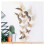 (Champagne) 3D Butterfly Wall Stickers for Home Decor 2