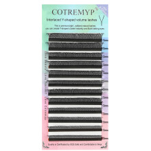 (10mm) 3D Self-Fanning Volume Lash Extensions