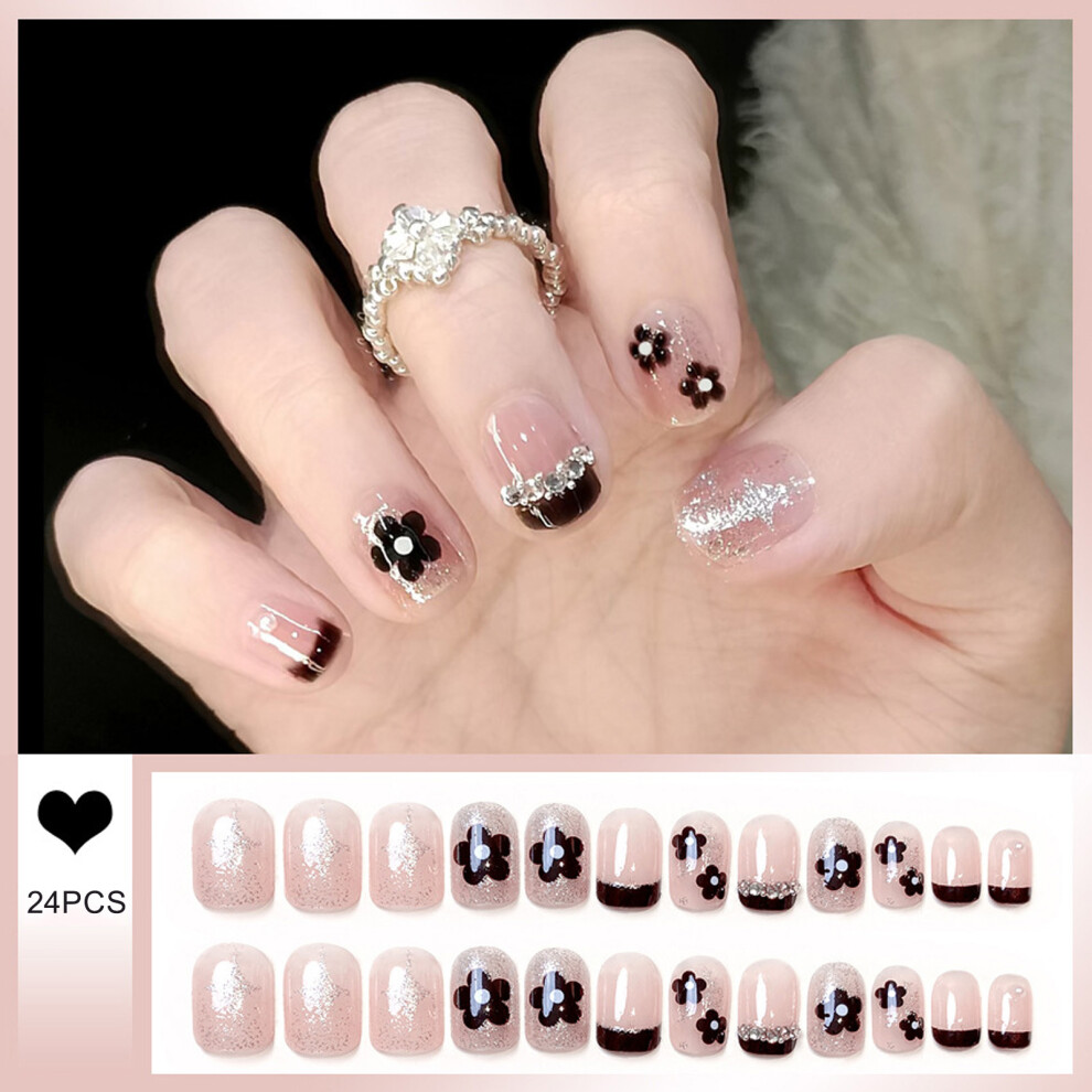Dachuang Beauty (R12) Glitter Press-On Nails For Salon Manicure