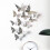 (Silver) 3D Butterfly Wall Stickers for Home Decor 1