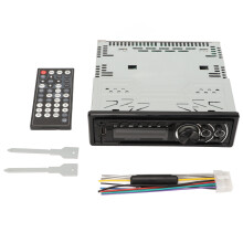 Bluetooth FM Radio Car Stereo With OLED Screen SD Card Reader MP3Player ABS Material Multi Mode Playback Plug And Play Design