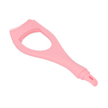 Pochoir réutilisable en silicone pour eyeliner ailé, doux, rose, 150x50 mm