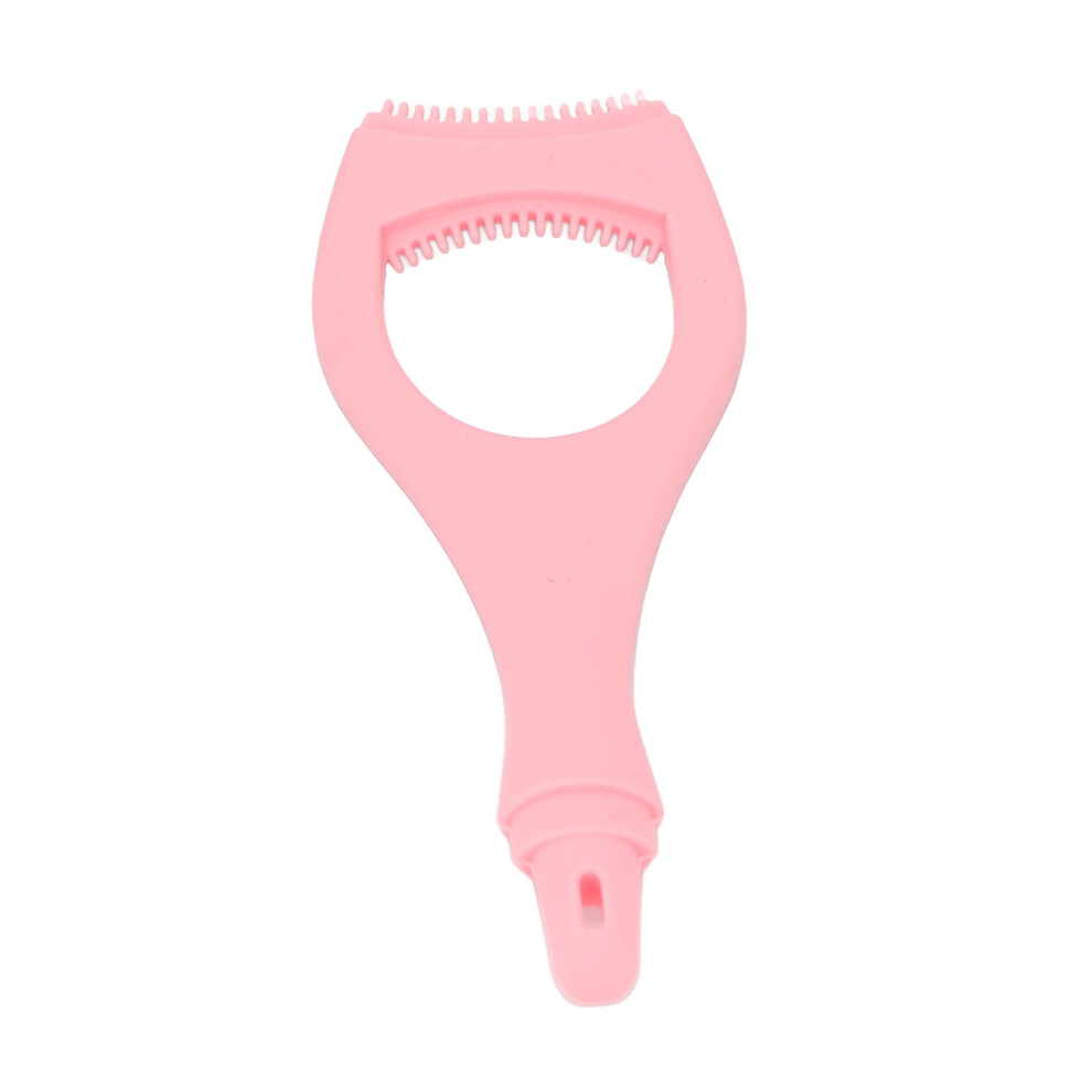 Unisex Pink Reusable Silicone Winged Eyeliner Stencil Â 150X50mm, Soft & Washable