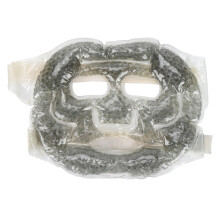 Facial Cooling Mask with Long Lasting Protection, Microwaveable Gel Ice Pack for Sinus Relief, Versatile Reversible Face Mask for Home Spa Skincare