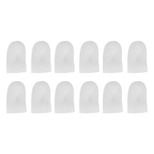 Protetor de dedos reutilizável com design ergonômico, ferramenta anti-bolhas, prático, com acabamento fino e silicone macio para o cuidado das