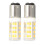 Λάμπα LED με ώθηση BA15D με διπλή βάση μπαγιονέτ 6000K λευκό φως ημέρας μακράς διαρκείας 7