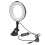 Live Streaming Lighting Ring Light For Laptop, Webcam Lighting Dimmable Led Ring Light With Adjustable Brightness Suction Cup Mount Non Glare Soft 1