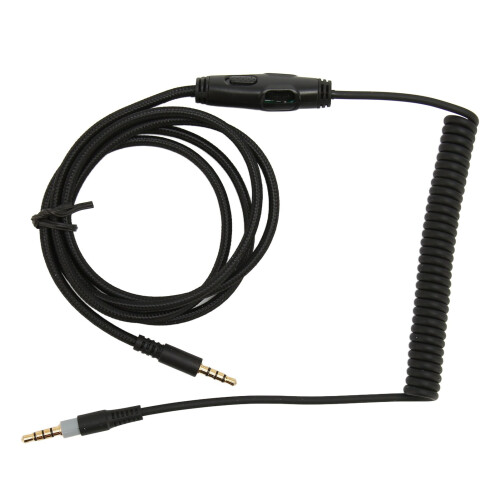 Καλώδιο αντικατάστασης καλωδίου OFC για Kingston HyperX Cloud Alpha Mix Coiled Audio, πλεγμένο
