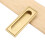 Heavy Duty Recessed Door Handles Solid Brass Rust Proof Powder Coated Finger Flush Pulls Large Flush Pull Easy To Install Modern Home Decor Hardware 5
