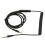 Καλώδιο αντικατάστασης καλωδίου OFC για Kingston HyperX Cloud Alpha Mix Coiled Audio, πλεγμένο 2