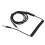 Καλώδιο αντικατάστασης καλωδίου OFC για Kingston HyperX Cloud Alpha Mix Coiled Audio, πλεγμένο 3