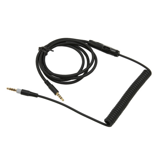 Καλώδιο αντικατάστασης καλωδίου OFC για Kingston HyperX Cloud Alpha Mix Coiled Audio, πλεγμένο 2