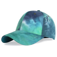 Baumwoll-Tie-Dye-Cap, flaches Profil, Hip-Hop-Baseballkappe, modische Dad-Cap, Unisex-Hut, Outdoor-Sport-Sonnenschutz, Golfcap, Snapback-Sonnenkappe,