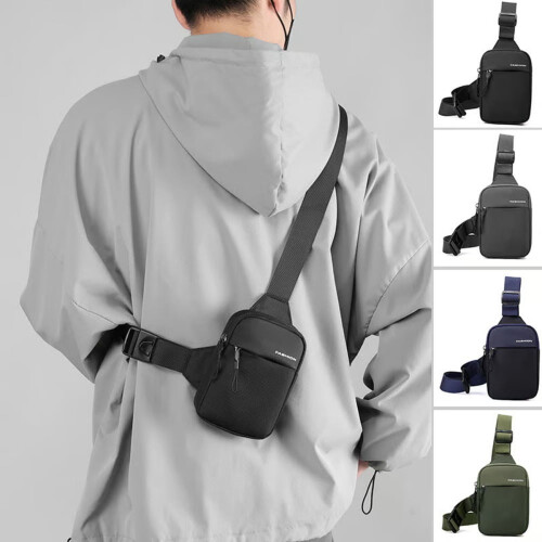 Μικρή τσάντα Sling για άνδρες, γυναίκες, τσάντα Crossbody, σακίδια μέσης, καθημερινή 1