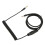 Καλώδιο αντικατάστασης καλωδίου OFC για Kingston HyperX Cloud Alpha Mix Coiled Audio, πλεγμένο 7