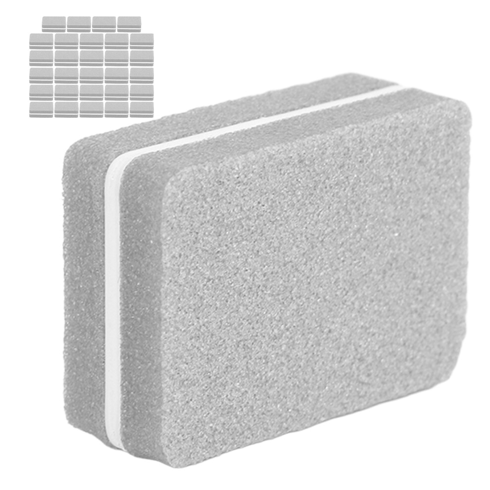 30pcs Gray Nail Buffer Blocks, Portable Manicure Sanding Tool