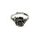 Sterling Silver Vintage Floral Open Ring 925 4