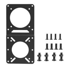Support de fixation pour mini-PC et moniteur, support VESA pour montage en rack, rallonge de fixation VESA, support de montage réglable pour