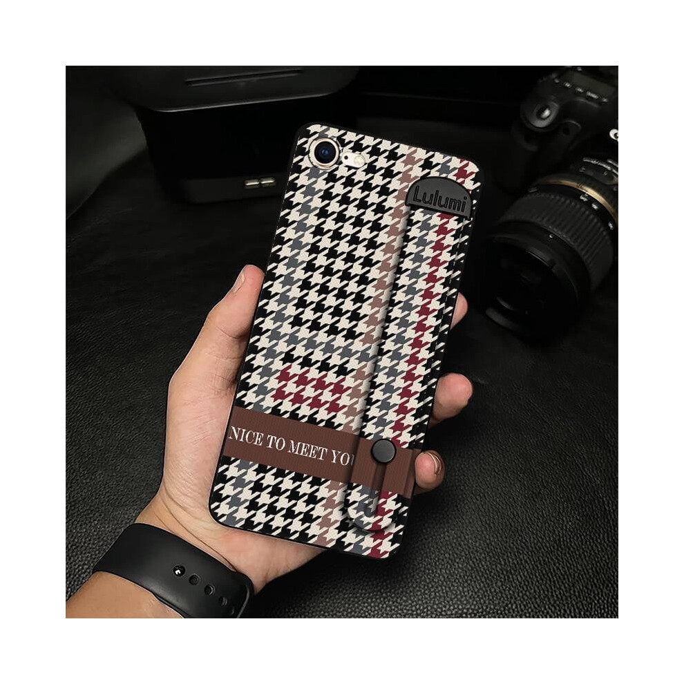 Silicone Phone Case Compatible With Iphone 7/8/Se 2020-2022/Se2/Se3 – Anti-Knock, Soft, Plain Color, Wrist Strap 9358459352494