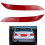 Scratch Resistant Rear Bumper Reflector Strip Waterproof ABS Material Reflective Function Durable Car Accessory Easy Installation Vehicle Specific 1