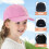Polyester-Baseballkappe für Kinder mit verstellbarem Klettverschluss 4