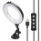 Live Streaming Lighting Ring Light For Laptop, Webcam Lighting Dimmable Led Ring Light With Adjustable Brightness Suction Cup Mount Non Glare Soft 2