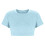 Top corti estivi da ragazza, magliette oversize a girocollo, a maniche corte, basic. 5