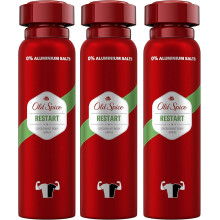 X3 Old Spice Restart Men's Deodorant Body Spray