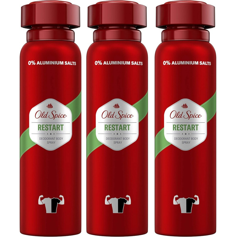 Old Spice X3 Restart Men's Deodorant Body Spray