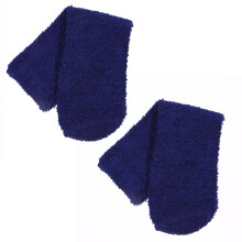 ROSENICE Lot de 3 paires de chaussettes d'hiver épaisses, bleu foncé, duveteuses et épaisses, pour hommes et garçons, usage intérieur