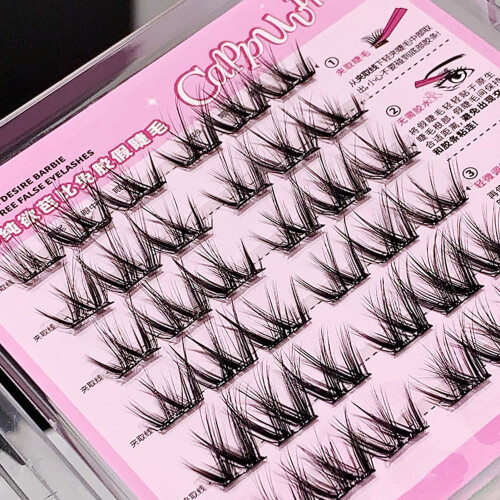 (01#) Glue-free Cosplay Eyelash Clusters 1