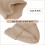 Καπέλο Morttic Women Men Beanie Χειμερινό ζεστό πλεκτό καπέλο με αυτί, μάλλινο καπέλο σκι 4