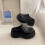 (Black, 39) Women\'s Summer Slide Sandals Thick Sole Comfortable 5