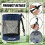 (Dark blue mesh bag (large size)) Golf Ball Mesh Storage Bag - Nylon Drawstring 3
