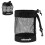 (Black mesh bag (large size)) Golf Ball Mesh Storage Bag - Nylon Drawstring 3