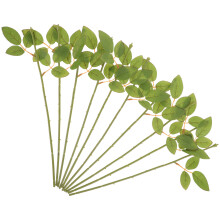 40PiĂšces Branches Plastiques Vertes Pour Arrangement Floral